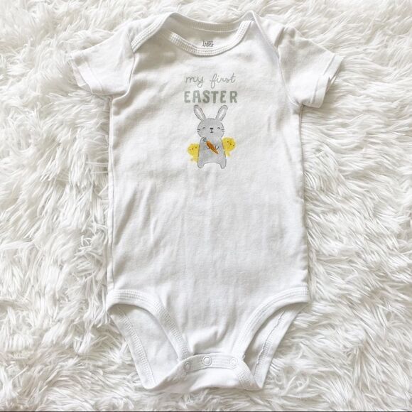 Carter's Baby One-Piece "My First Easter" Size 9 Months - Picture 1 of 3
